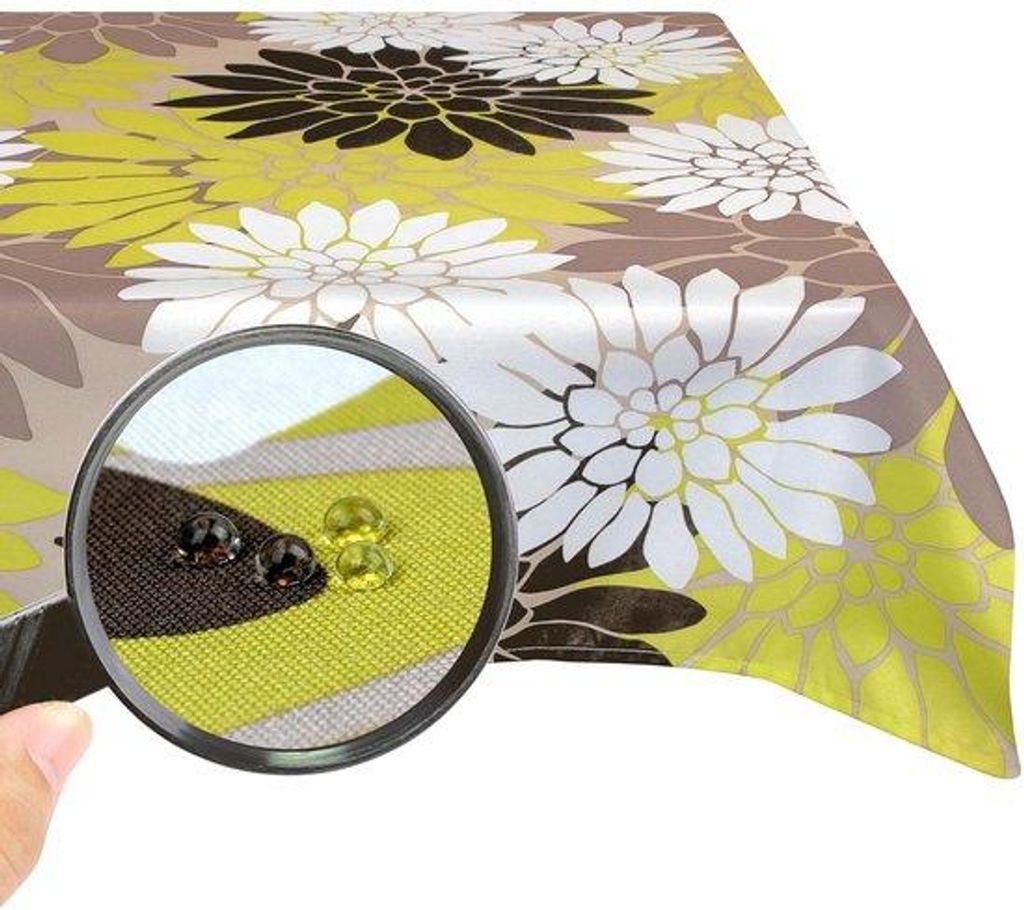 Exklusive Outdoor-Tischdecke, wasserdicht, 1 Stück, Polyester