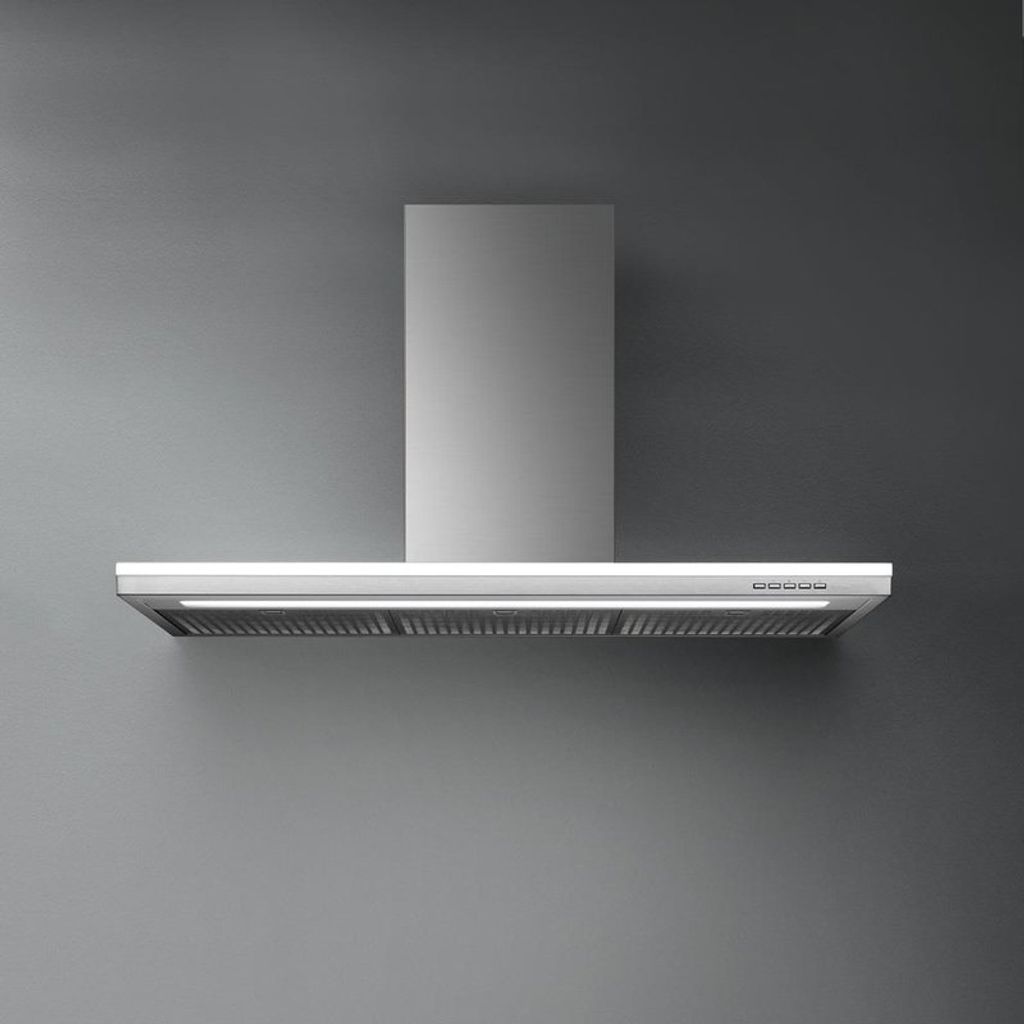 Falmec Lumen Inselhaube 90 cm Edelstahl