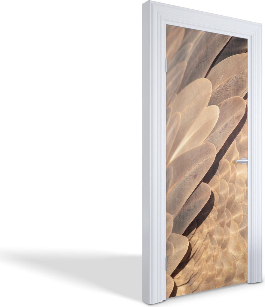 Selbstklebende Türfolien Kreativ Türtapeten Wandsticker - Vogelflügel - 75 x 205 cm