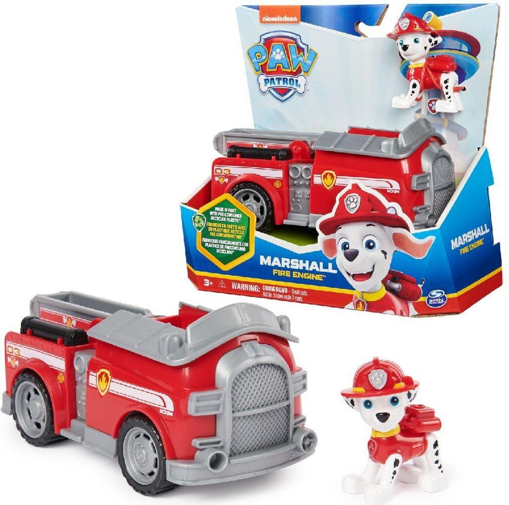 SpinMaster PAW PATROL Véhicule de base Marschall Image du produit 