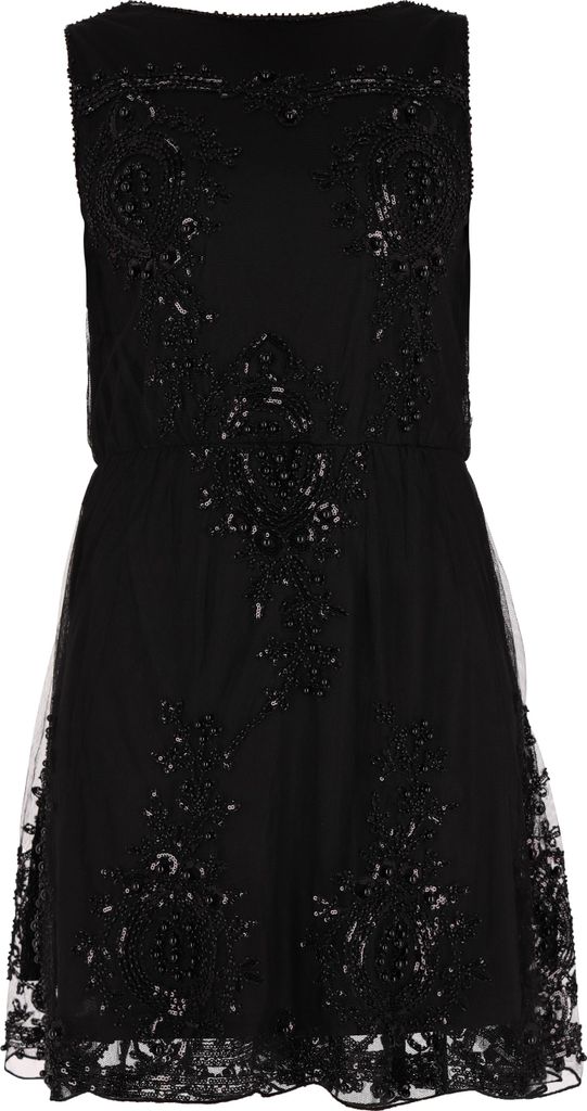 MALUBA Damen Kleid - Schwarz, XS/S