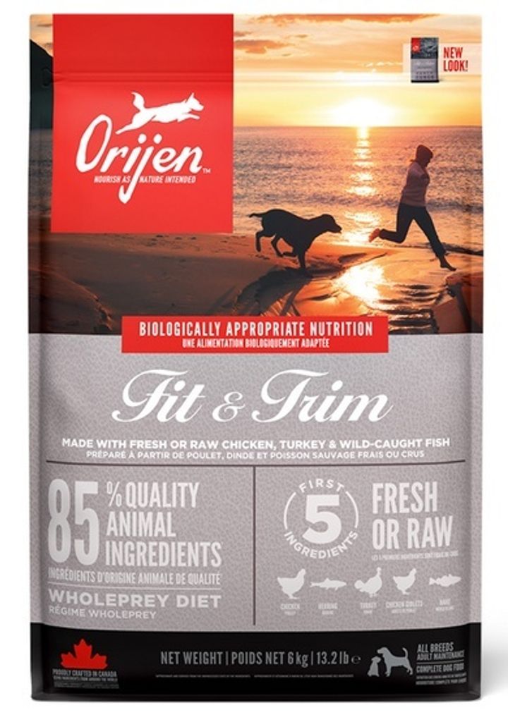 Orijen Fit & Trim, Dorosły, Kurczak, Indyk, 6 kg Zdjęcie produktu 