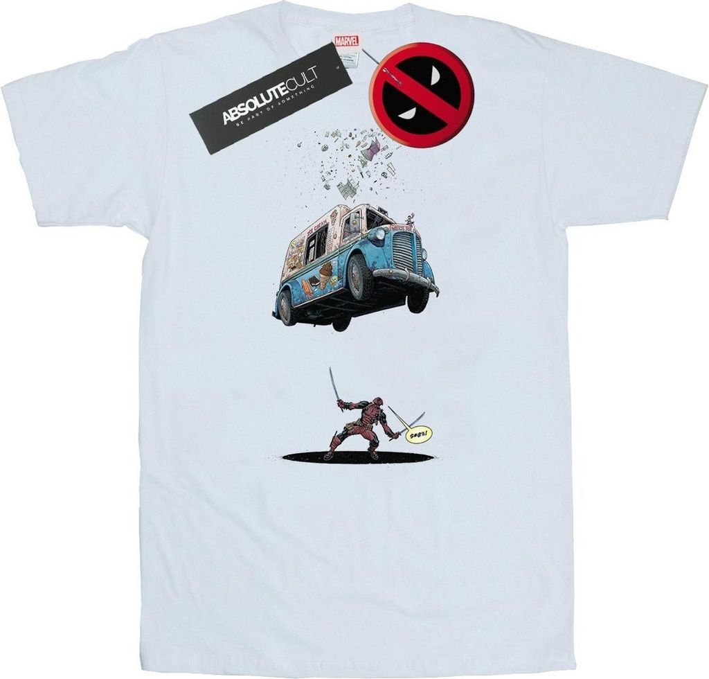 Marvel - T-Shirt für Herren BI49387 (S) (Weiß)
