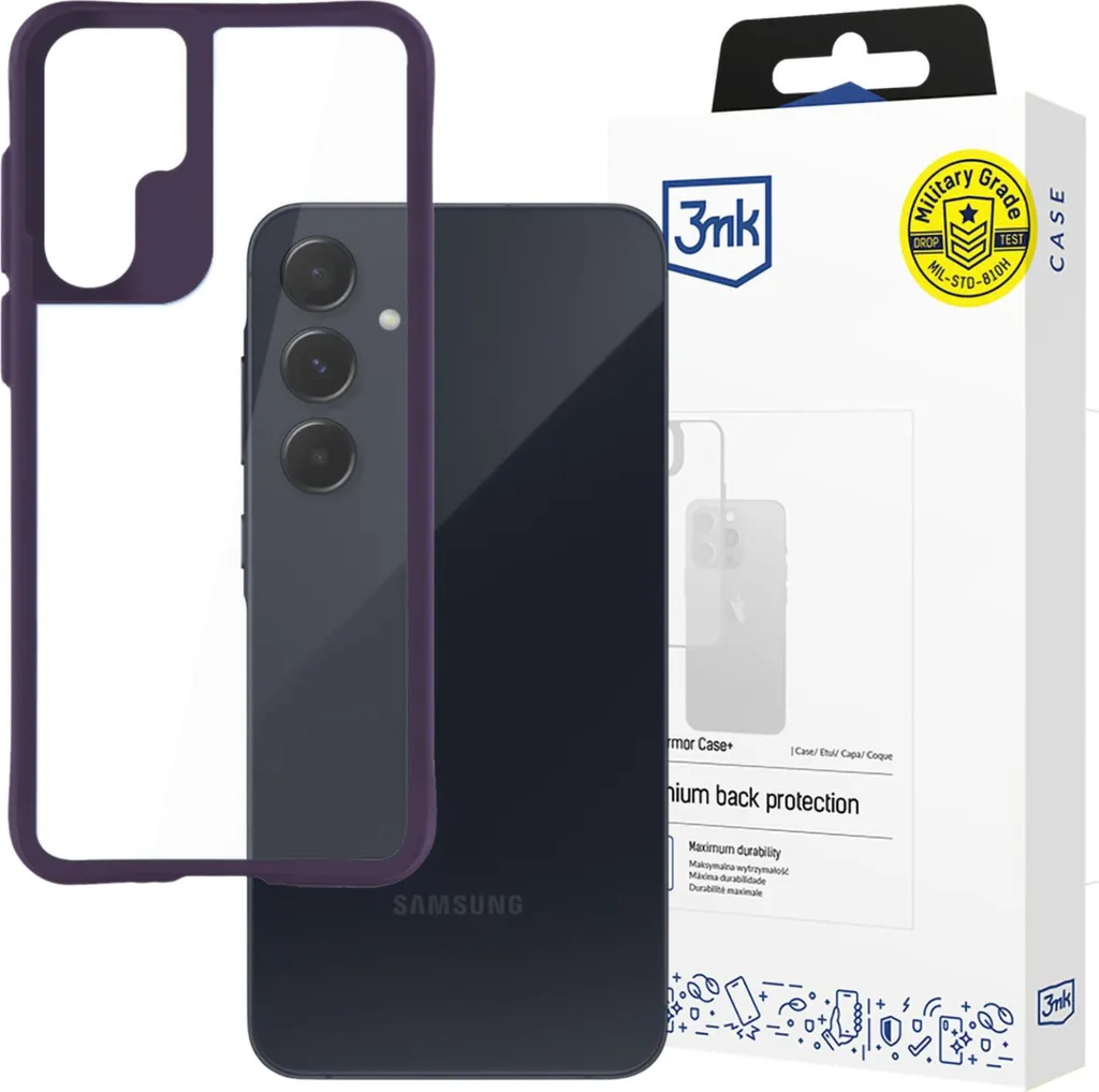 Custodia 3mk Satin Armor+ Samsung A55 5G Viola - Recensione e Vendita