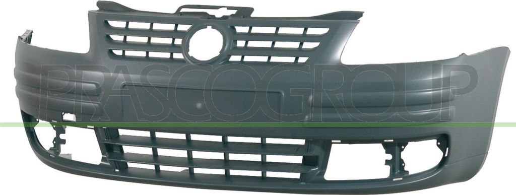 PRASCO Stoßstange Stoßfänger für VW Caddy III Kombi (2KB, 2KJ, 2CB, 2CJ) Schwarz VG9041001