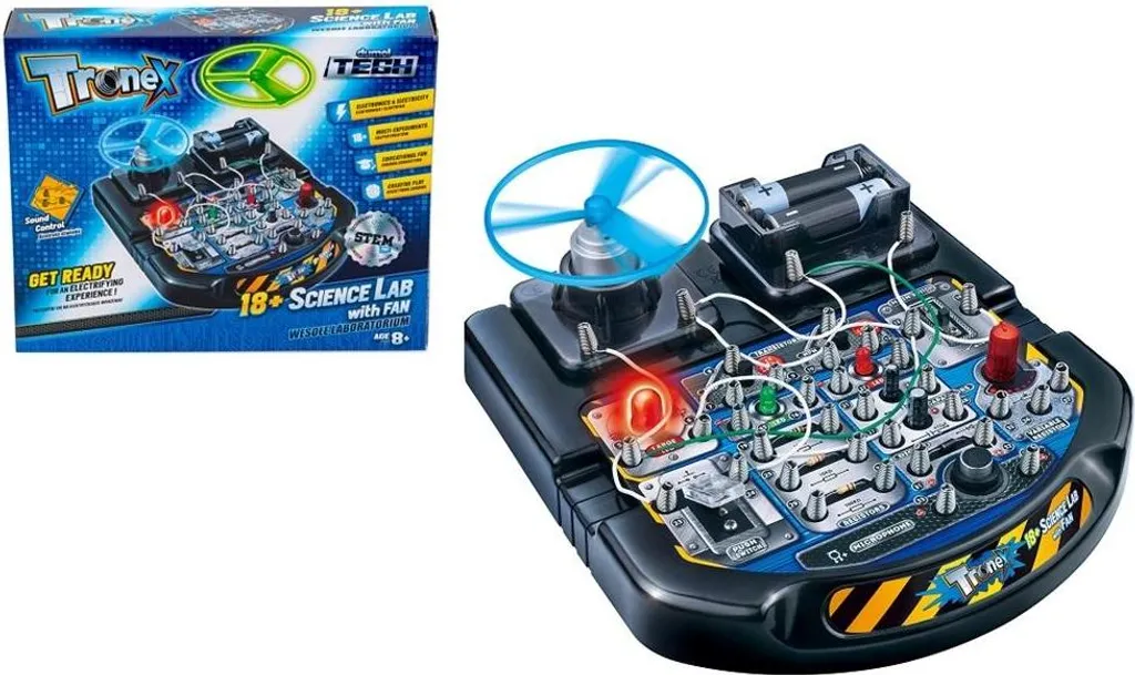 Kit chimie Happy Lab avec 50 expériences et livret illustré