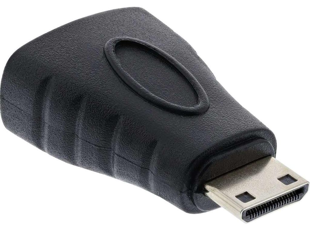 InLine HDMI Adapter, HDMI A Buchse auf Mini HDMI C Stecker, Produktbild 