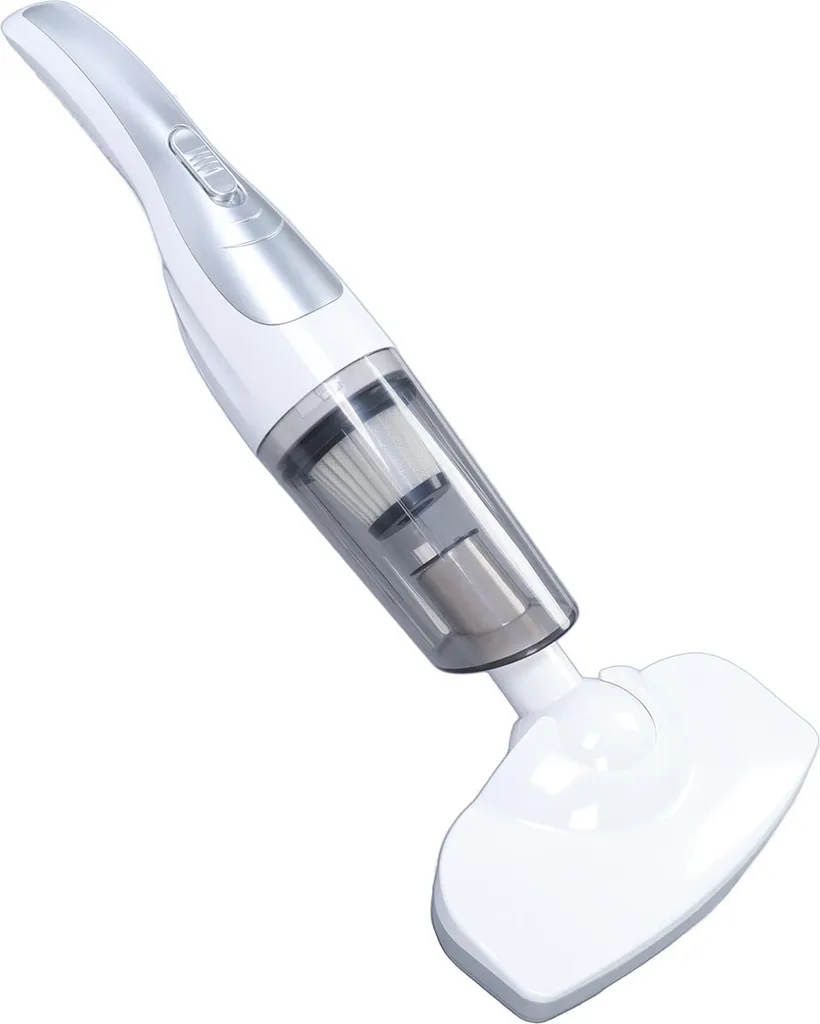 Aspirateur à main portable et rechargeable pour tapis et canapés gris