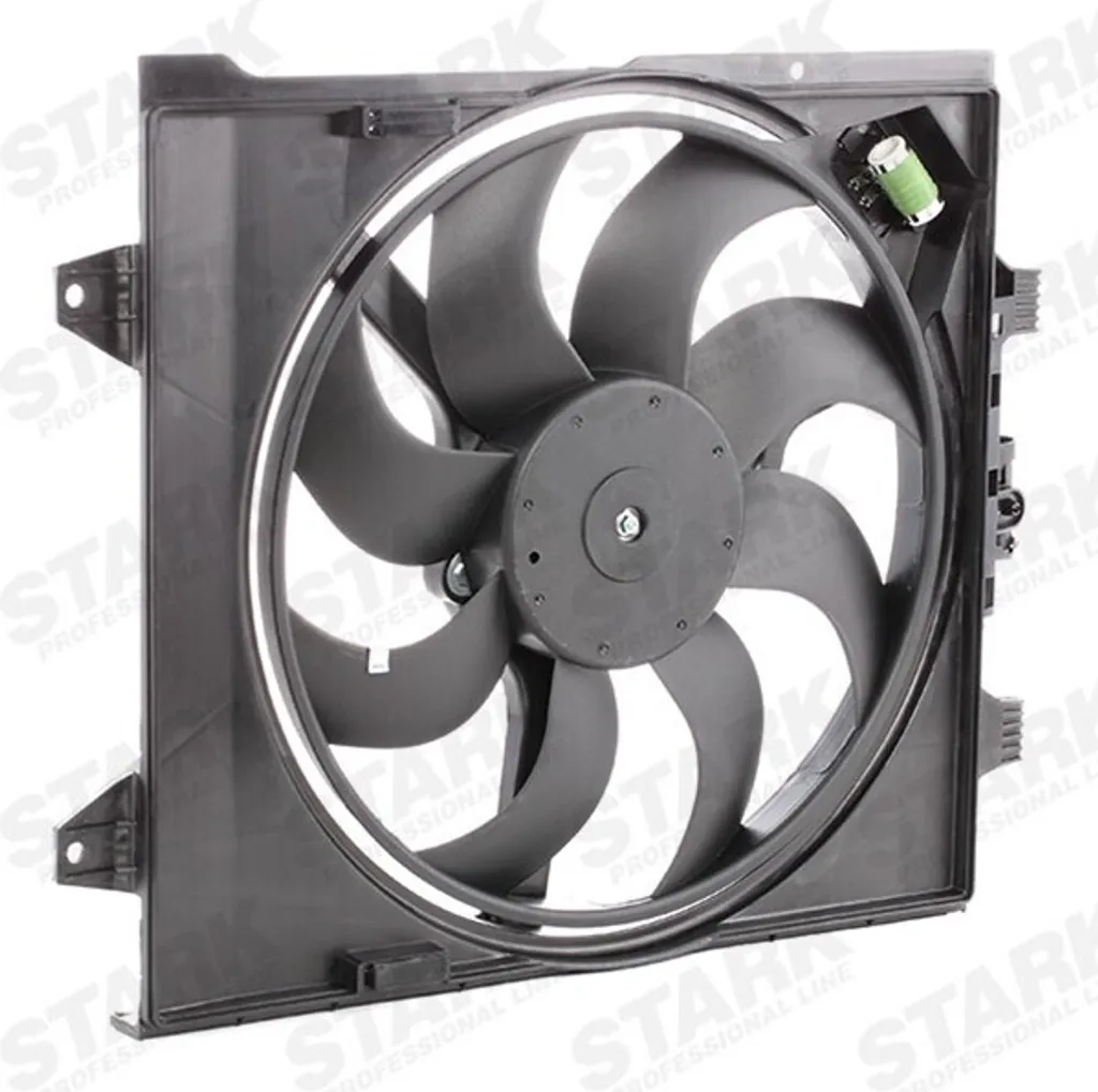 Ventilateur de moteur thermique pour Fiat 500 Berline et Ka essence