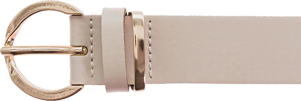 Cintura Vanzetti 30mm Pelle Avorio W80 - Accessorio Donna Elegante - 6