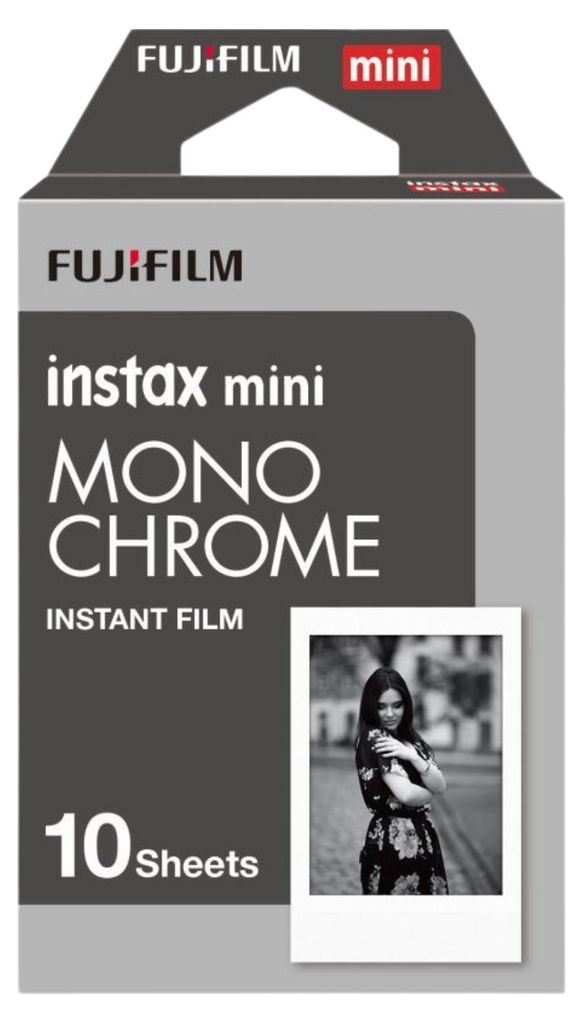 Fujifilm instax MINI Monochrome, 10 kusov, 48 g, 65 mm, 100 Obrázok produktu 