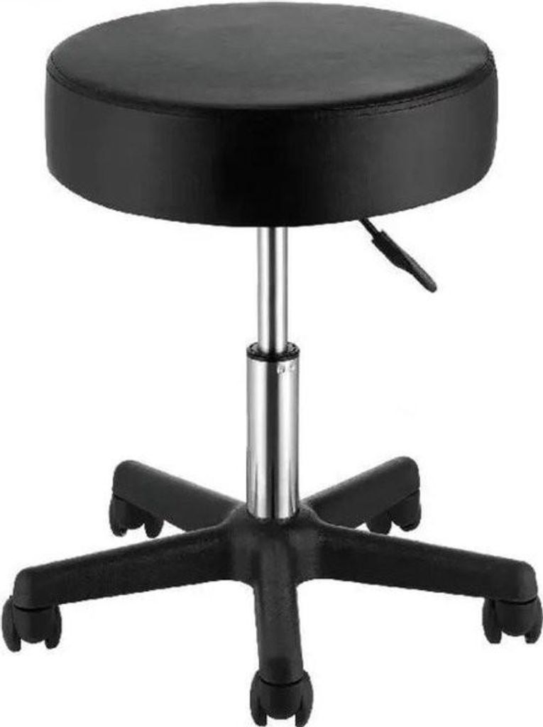 Runder Arbeitshocker – Höhenverstellbar – Ergonomisch – Produktbild 
