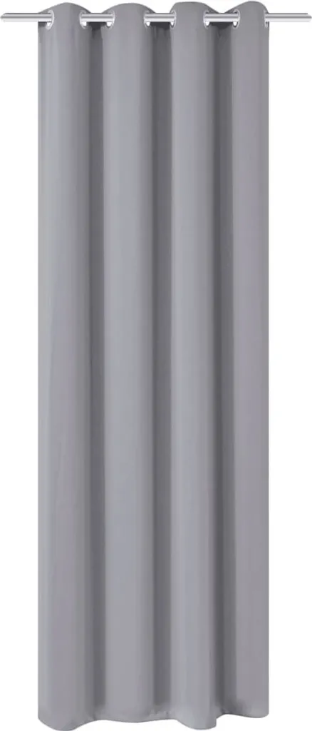 Dormez mieux avec ce rideau occultant gris 270x245 cm anti-lumière