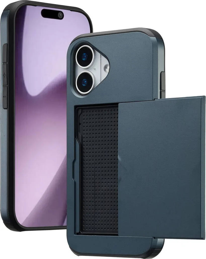 Custodia Portafoglio In Pelle Per IPhone 14 Pro: Magnetica, Con Supporto E Slot Per Carte, Colore Marrone - 3