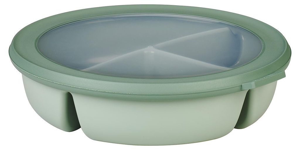 Mepal - Bento Schüssel mit 3 Fächern Rund Cirqula - 1 l - Produktbild 