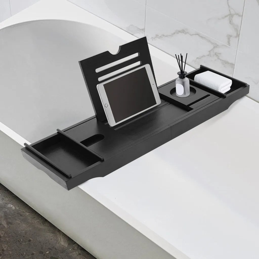 Planche de bain réglable noire avec conception hydrofuge - Modèle B01 - 4