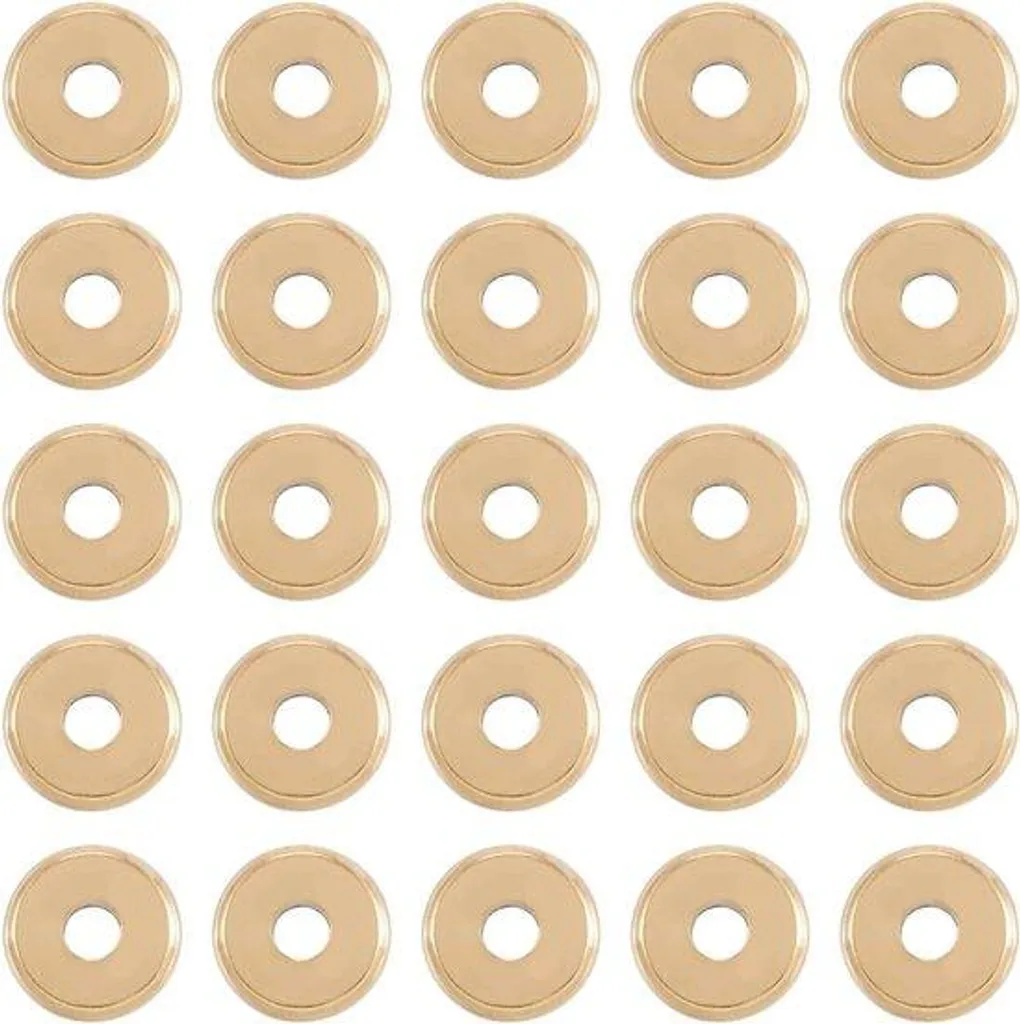 Vis d'écartement 10mm en acier 304 doré - Lot de 100 pièces pour bijoux