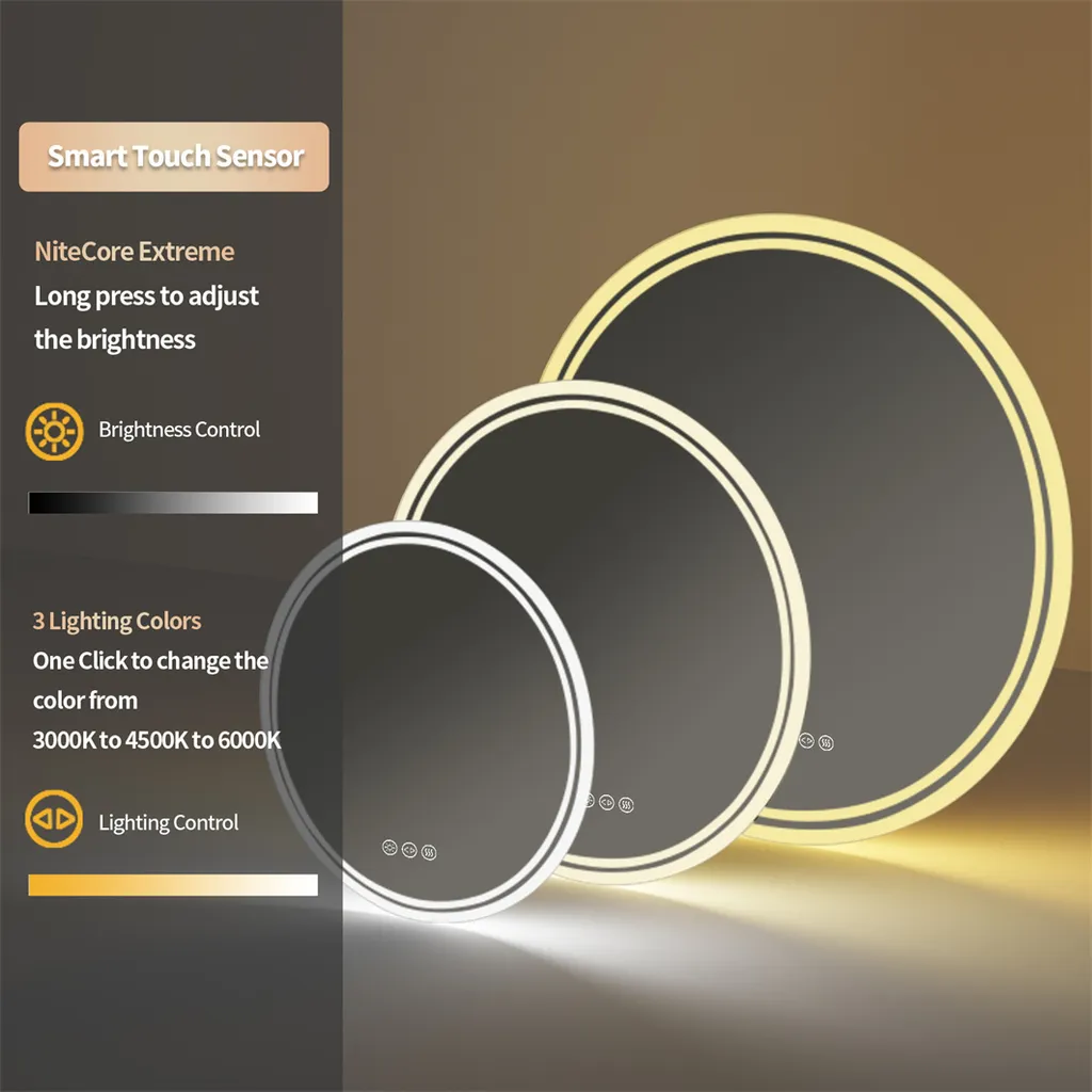 Specchio Bagno LED WISFOR 60cm: Sicurezza e Risparmio Energetico - 11