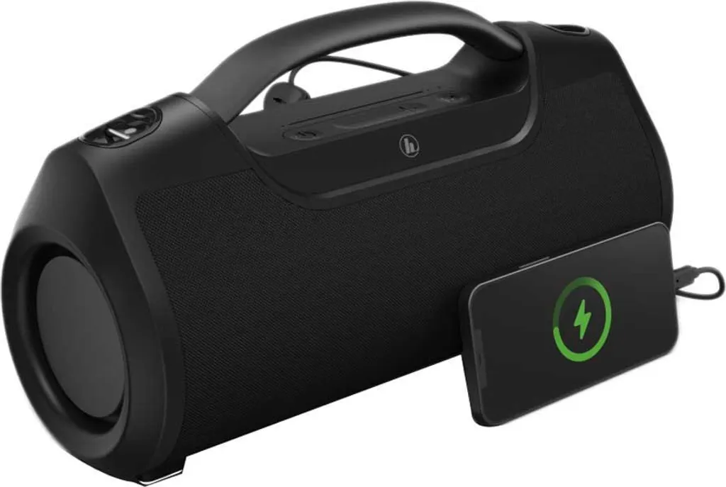 Enceinte Portable Bluetooth Hama SoundBarrel - Son Stéréo Robuste et Noir - 9