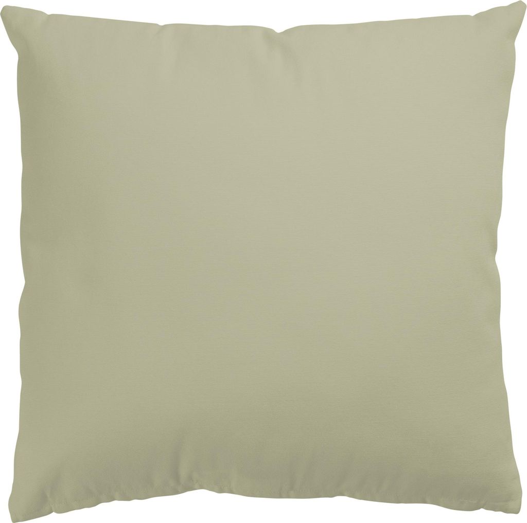 Dekokissen mit Motiv drinnen / Indoor Zierkissen Canvas waschbar Design grün Unifarben Sofakissen ohne Füllung