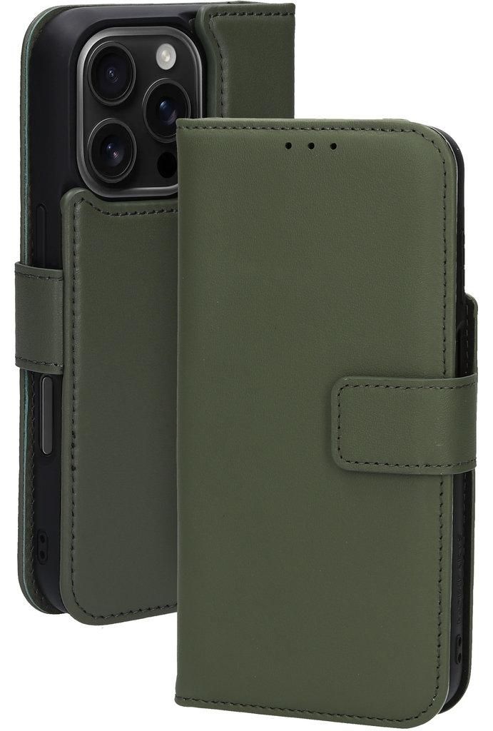 Mobiparts MP-127229, Geldbörsenhülle, Apple, iPhone 16 Pro, 16 cm (6.3"), Grün