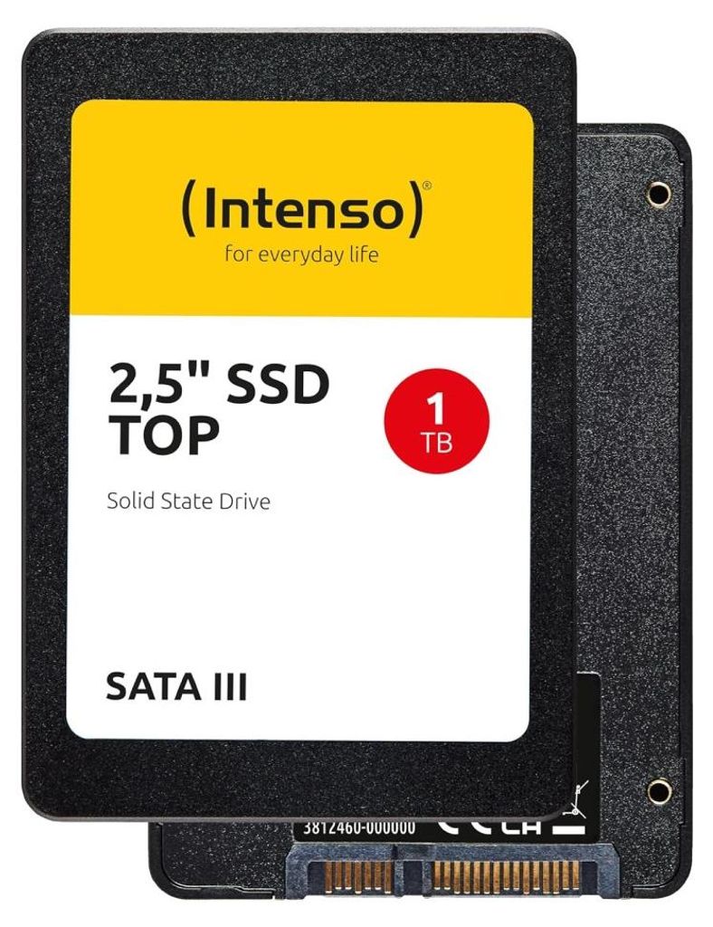 Intenso 3812460 2,5  SSD TOP 1TB SATA III Image du produit 