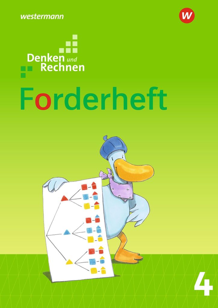 Denken und Rechnen 4. Forderheft. Allgemeine Ausgabe Immagine del prodotto 