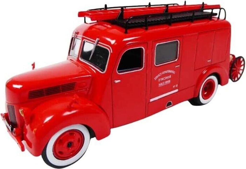 FORD F 798T 1947 Abteilungsfeuerwehr Haut-Rhin, G190E009, Maßstab1/43, IXO
