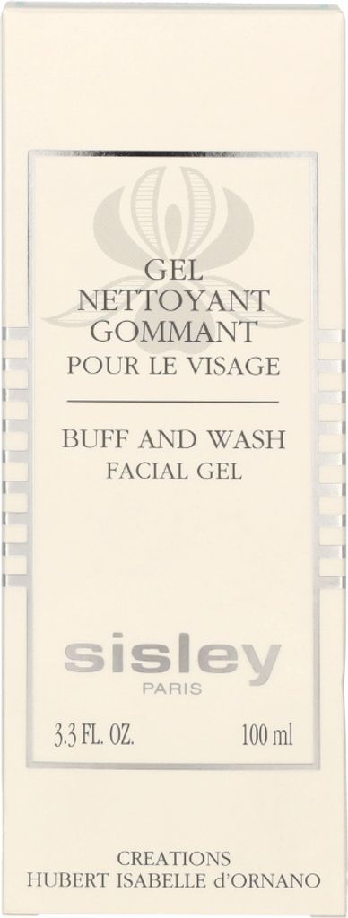 The image shows the packaging of a Sisley facial gel.