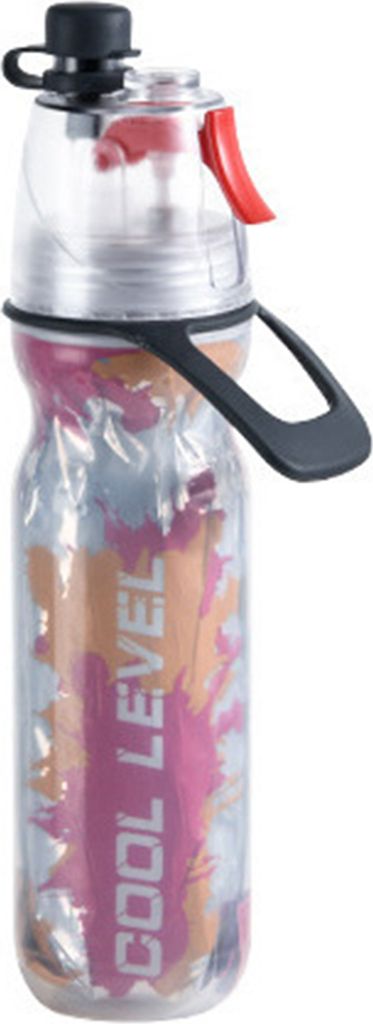 500 ml Sport-Trinkflasche, isolierte Fahrrad-Trinkflasche mit Sprühfunktion, tragbare, auslaufsichere Kaltwasserflasche für Fitnessstudio, Radfah...