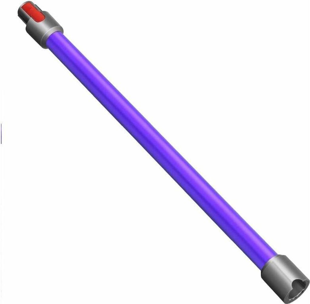 Ersatz-Verlängerungsrohr für Dyson V11 V15 V10 V7 Akku-Staubsauger, ausziehbares Verlängerungsrohr aus Aluminium (lila)