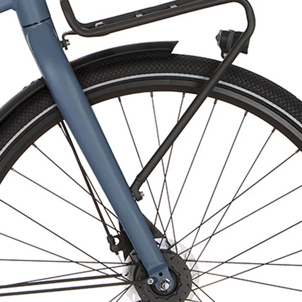Fourche de vélo de ville Cortina Common Bleu Mat pour cadre 28 pouces