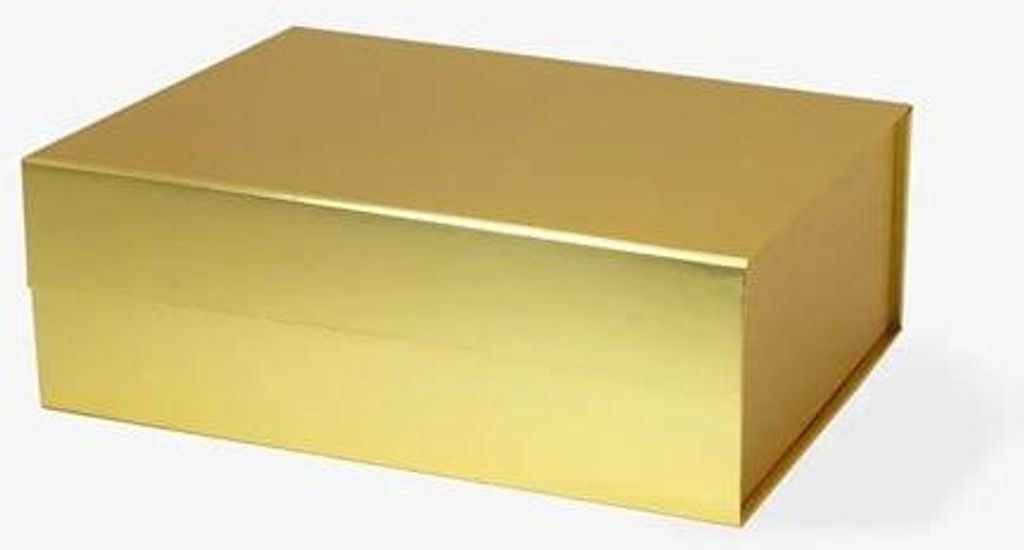 Pudełko Magnetyczne Na Prezent 330x255x115(zew)Złote Zdjęcie produktu 