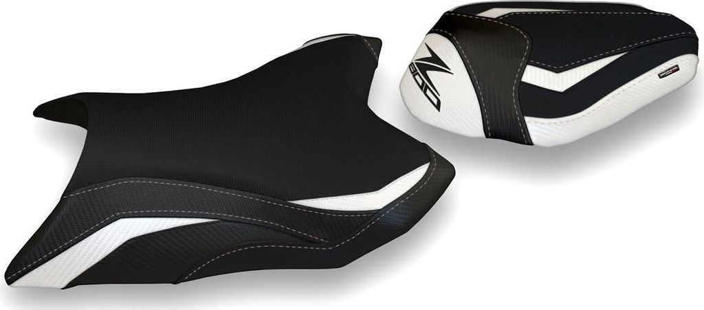 Sitzbezug Mumbai 1 spezifisch 3WH mit logo für KAWASAKI z 800