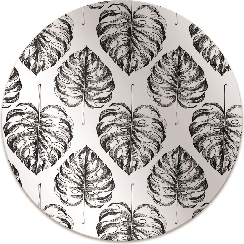 Rundmatte - Stuhlunterlage Bürostuhlunterlage - Rund Ø 100 cm - Bodenmatte - Fußmatte - Monster