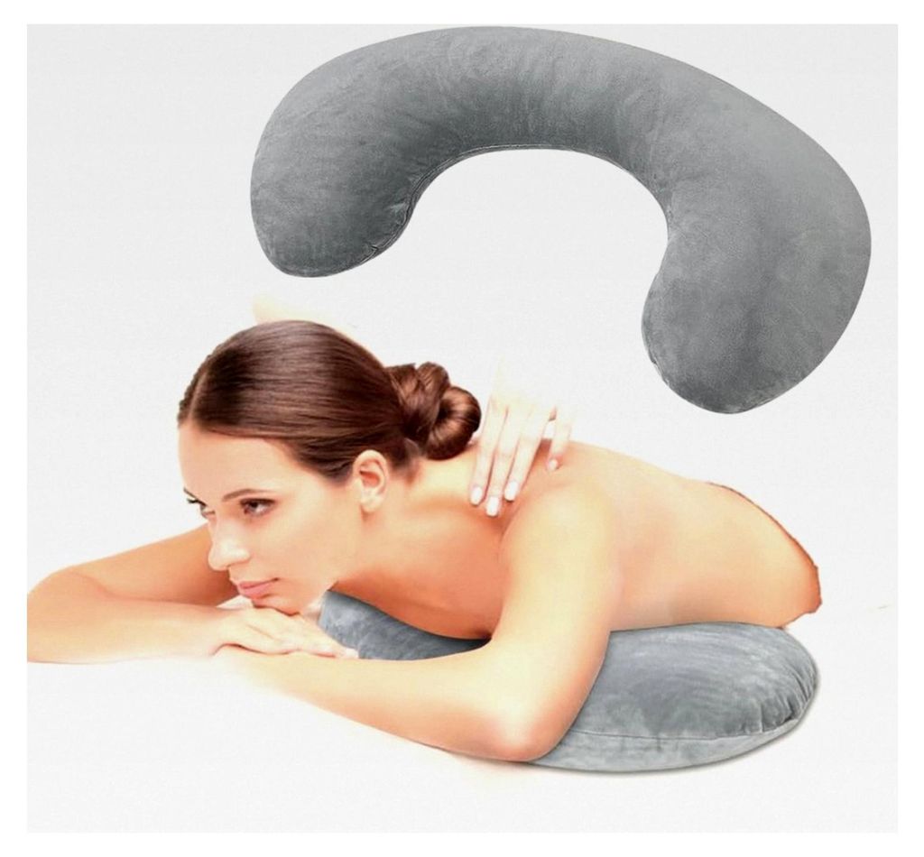 Brustkissen für Massageliegen, Brustpolster, Kissen für Schlafende, Massagekeil, Nackenrolle für Bauchschläfer, Bruststützkissen, Massagepad f...