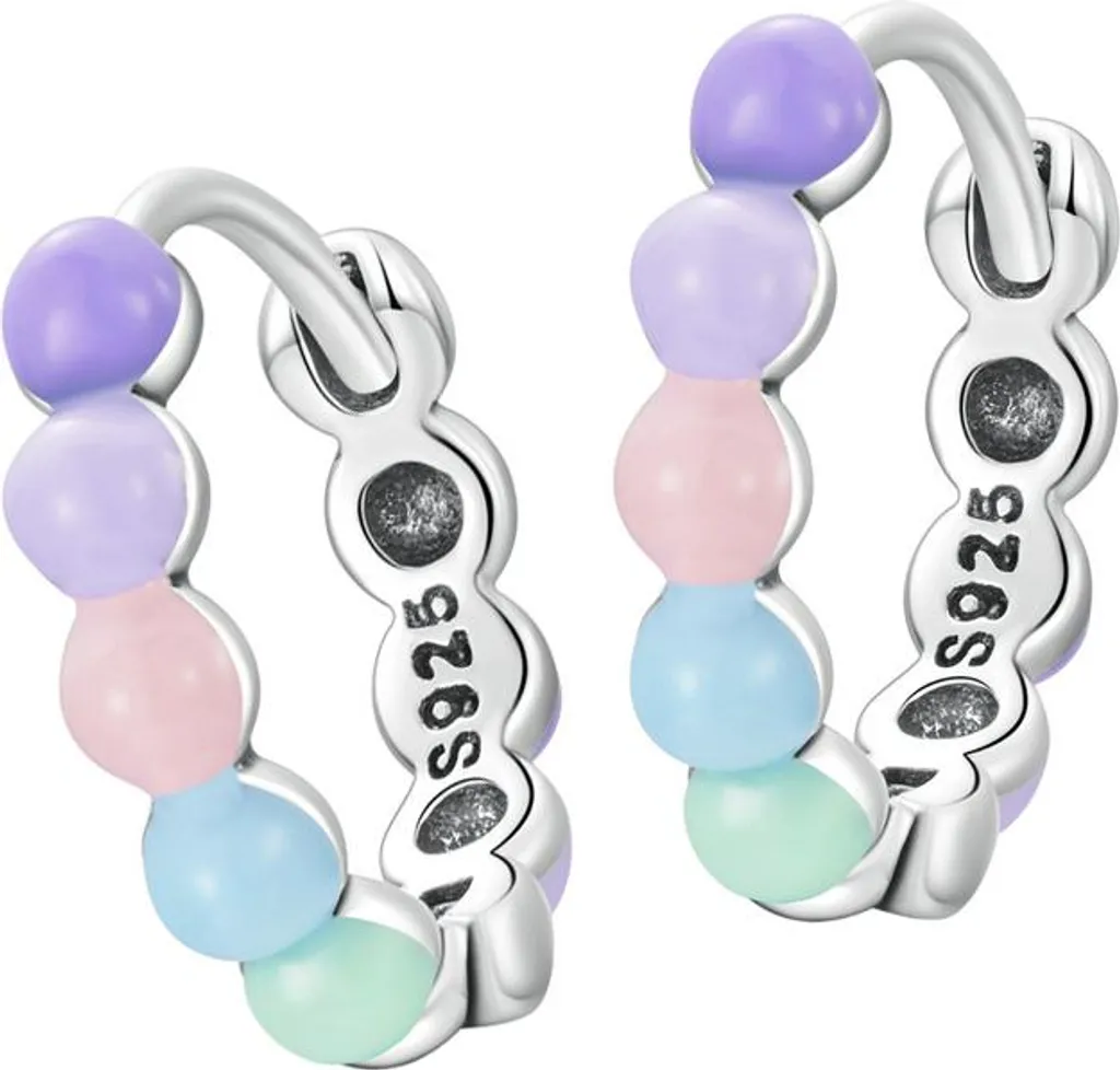 Orecchini a Cerchio in Argento 925 Sterling - Gioielleria Artigianale