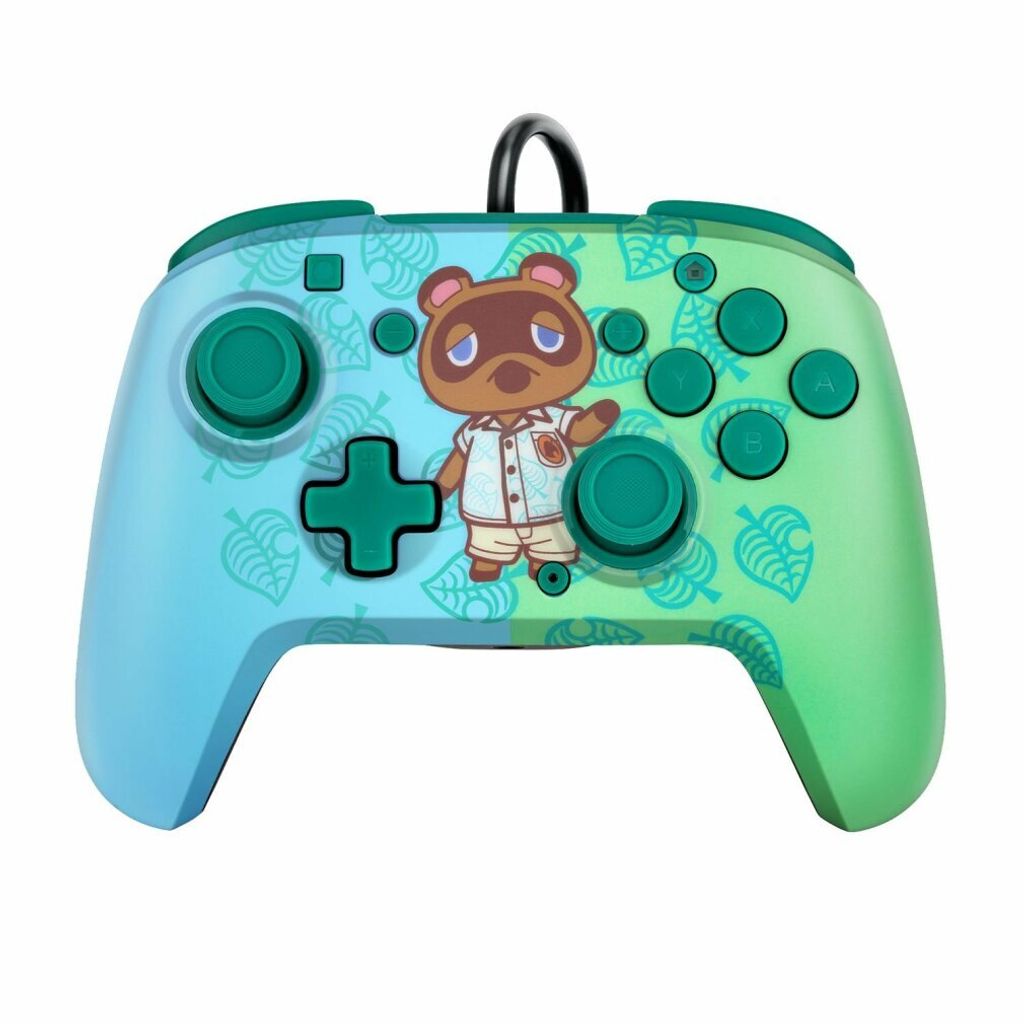 PDP Controller Faceoff Deluxe+Audio Animal Crossing für Nintendo Switch 500-134-EU-C5AC-1