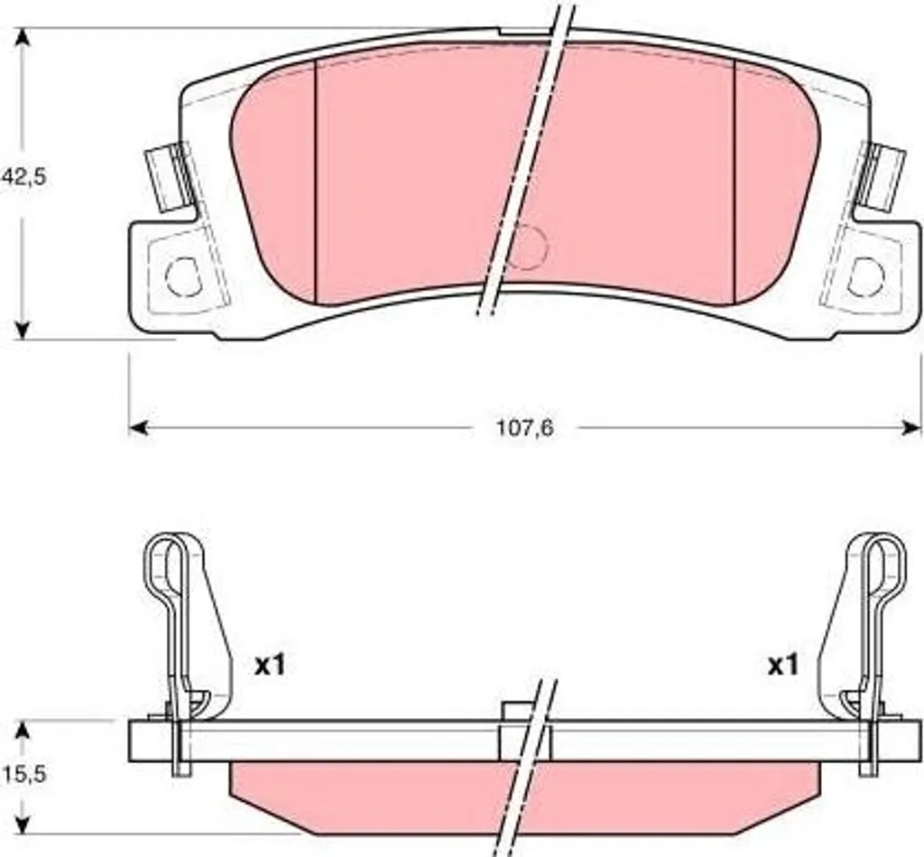 Freinage sécurisé pour Avensis et Corolla : Plaquettes TRW GDB3329 OE