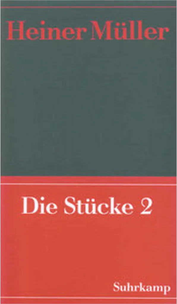 Étude Théâtrale Werke 04 Die Stücke 02 - Textes de Référence 1968-1976
