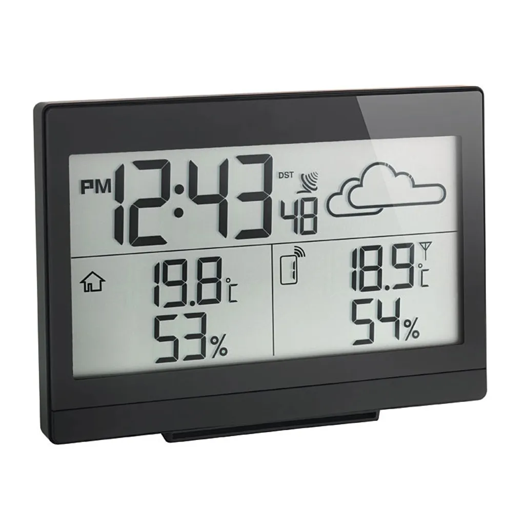 Station météo TFA 35.1135.01 Lumax avec capteur extérieur sans fil