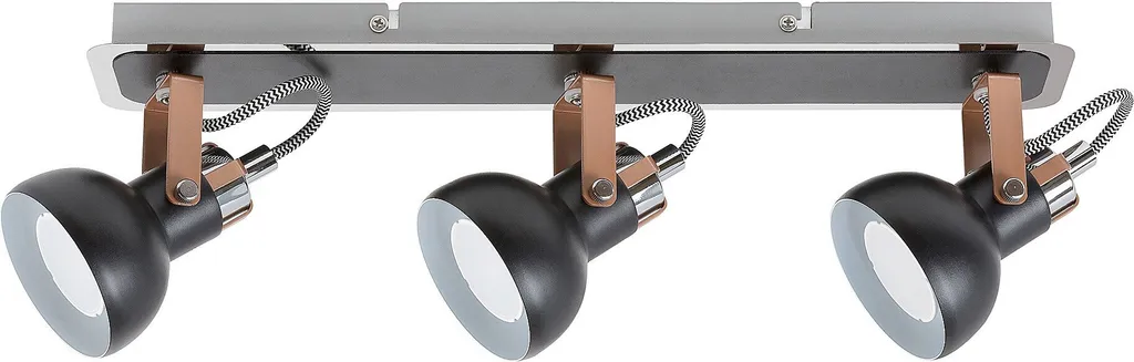 Spot Rabalux Balzac 5611 3 Faretti GU10 Nero Opaco - Offerta Online