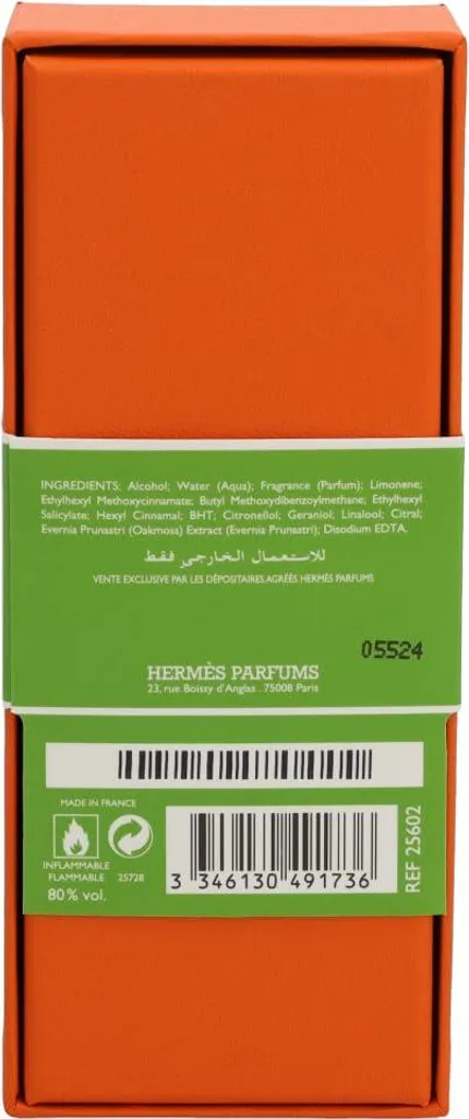 Eau de Cologne Eau de Pamplemousse Rose Hermès 100 ml Spray Mixte - 16