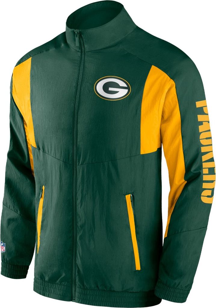 Green Bay Packers Woven Track Jacket