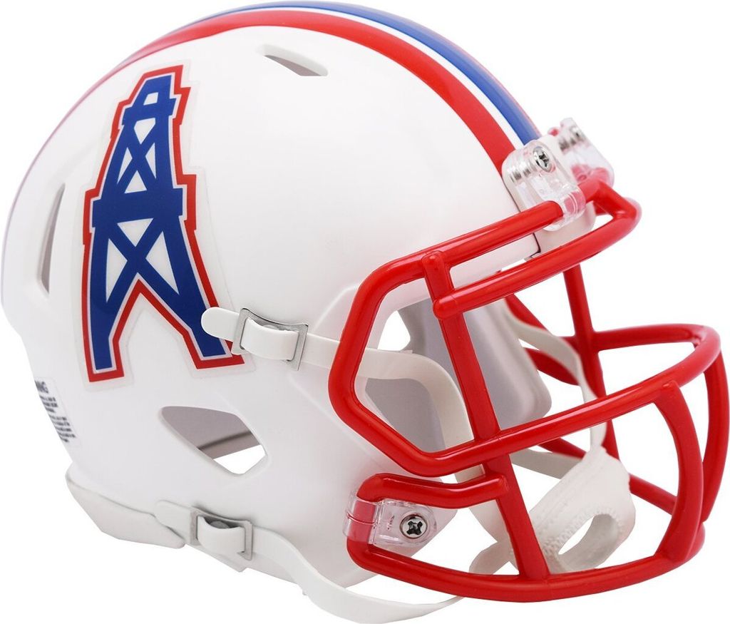 Riddell Mini Football Helm - Tennessee Titans 1981-98