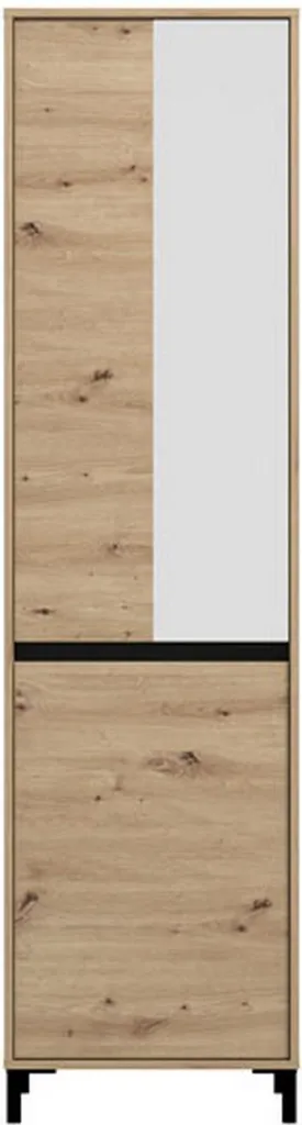 Rangement Mural Vertical Monta 55x206cm, Solution pour Entrée Encombrée - 9