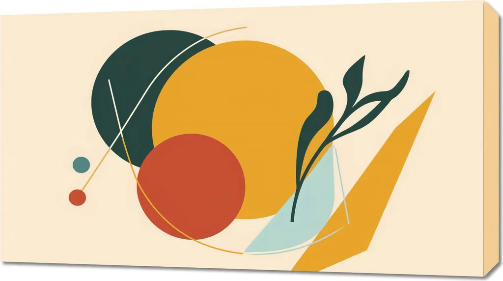 Quadro Natura Penetrante 90x50 - Stampa su Tela Moderna Design d'Interni