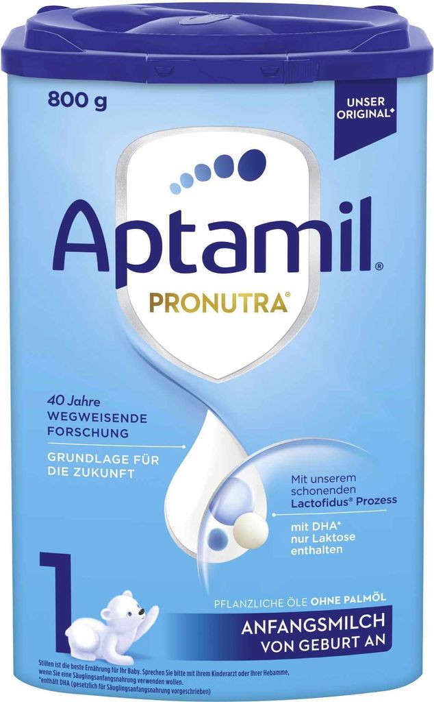 Aptamil Pronutra 1 | Vanaf de geboorte (800 gram) Productafbeelding 