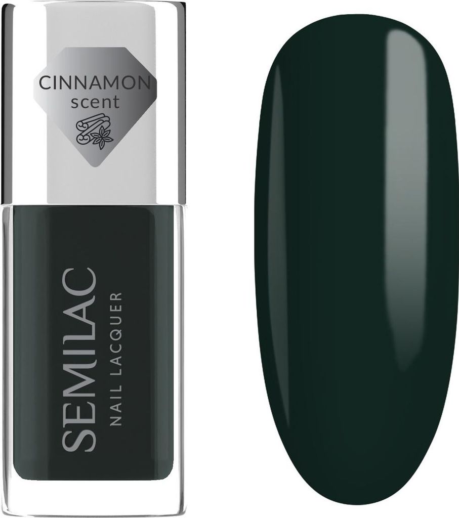 SEMILAC Classic Nagellack 114 Flasche Grün 9 ml