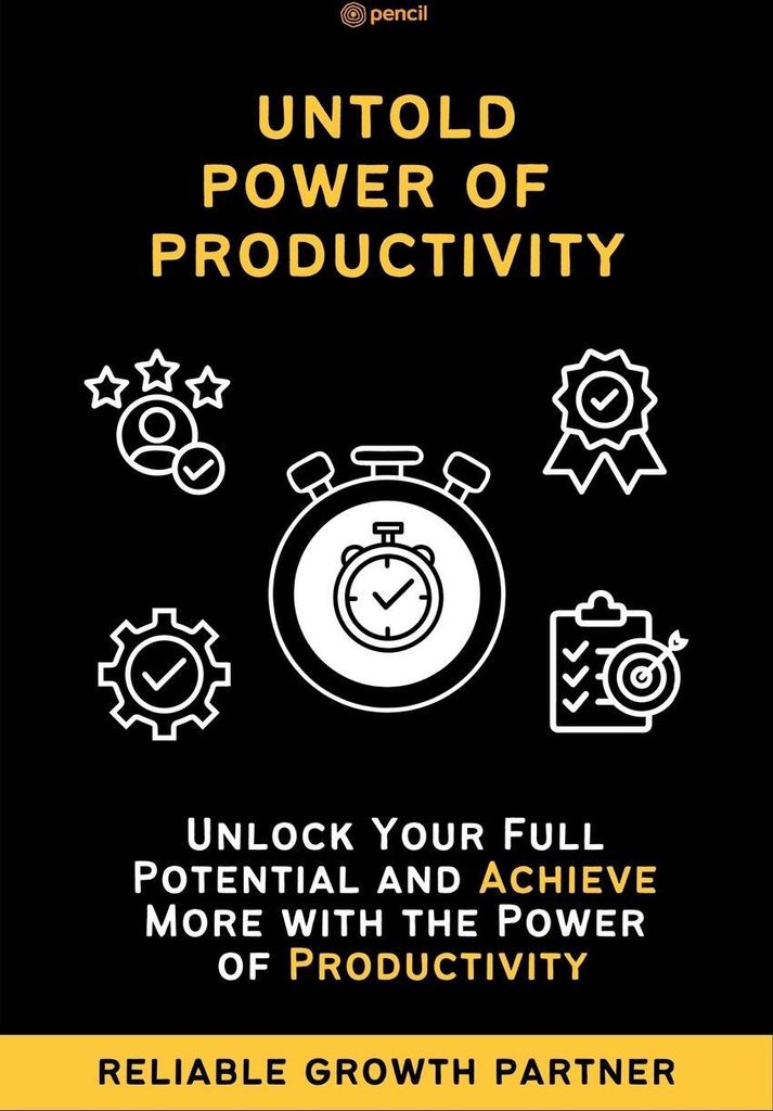 Untold Power of Productivity To Achieve More Mini Productivity Book